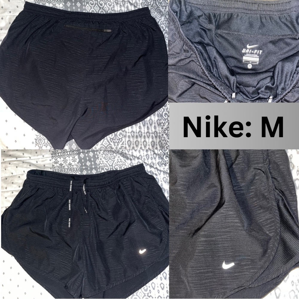 Black Nike Dry Fit running shorts